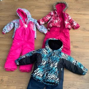 Child Snowsuit lot 4T - 5 Years Spirit of Movement Childs 1989